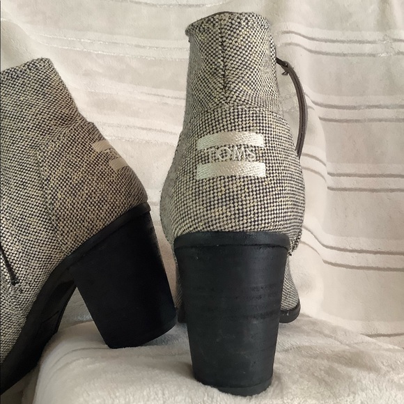 TOMS Peep Toe Booties - Picture 3 of 6